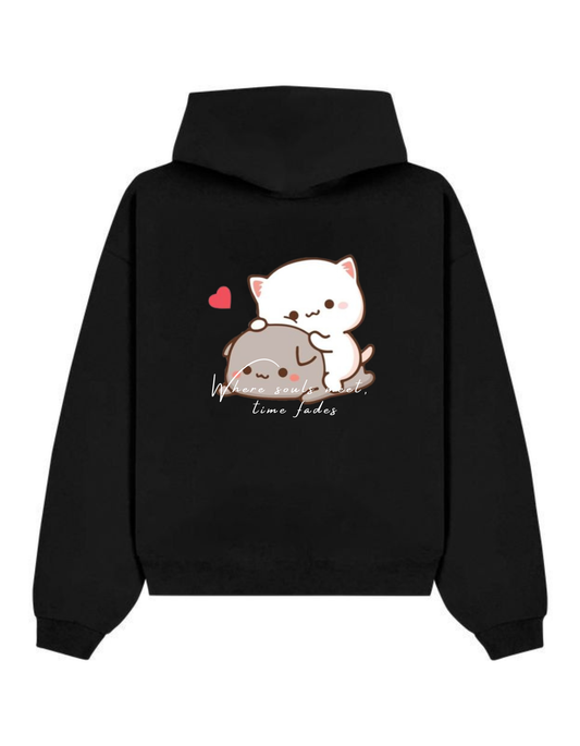 Black Graphics Hoodie