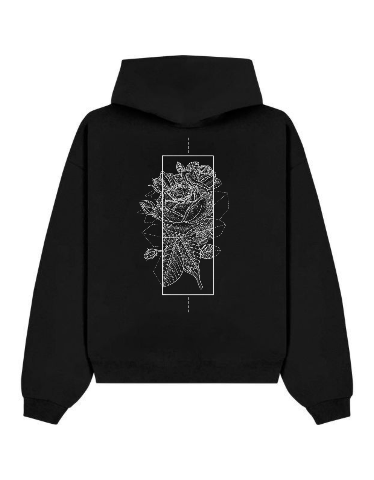 Black Graphics Hoodie