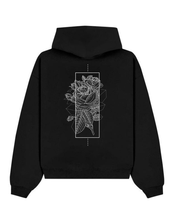 Black Graphics Hoodie