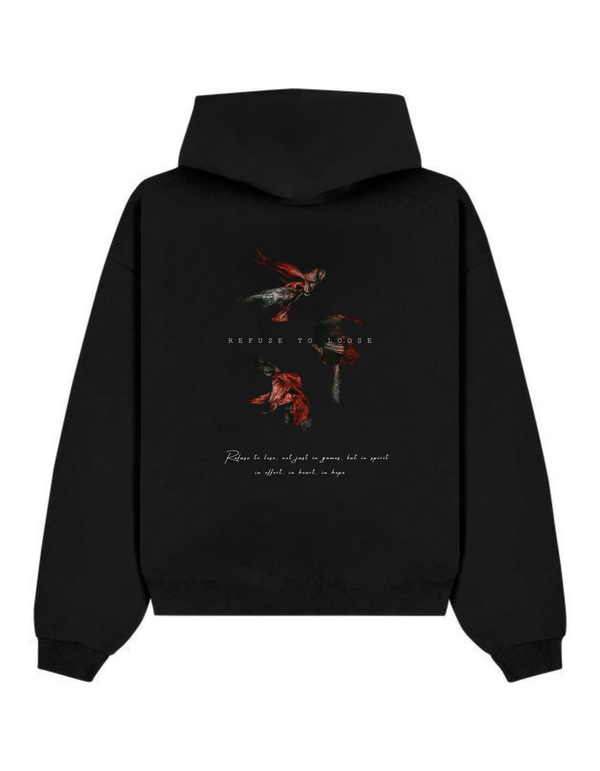 Black Graphics Hoodie