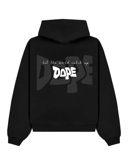 Black Graphics Hoodie