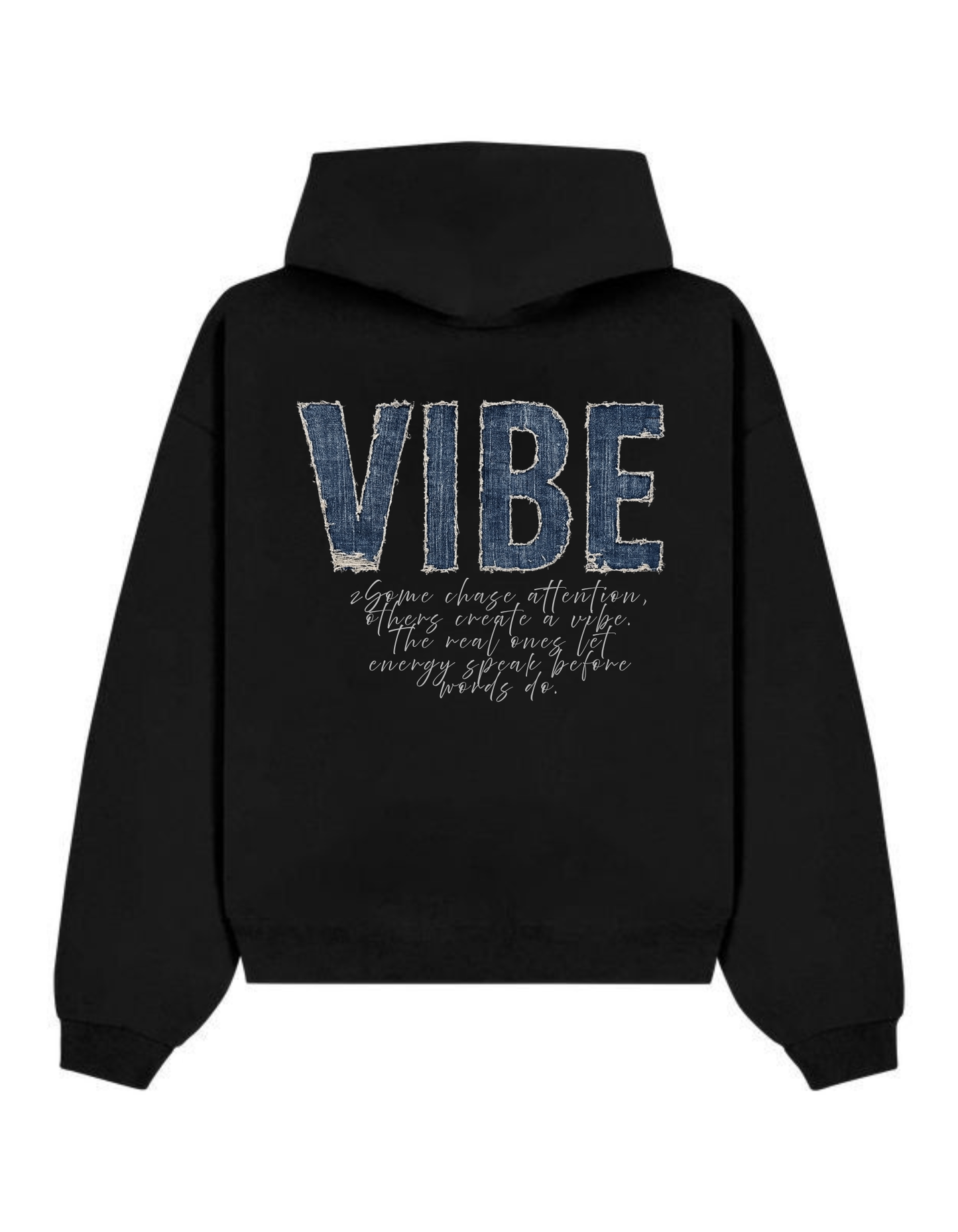 Black Graphics Hoodie