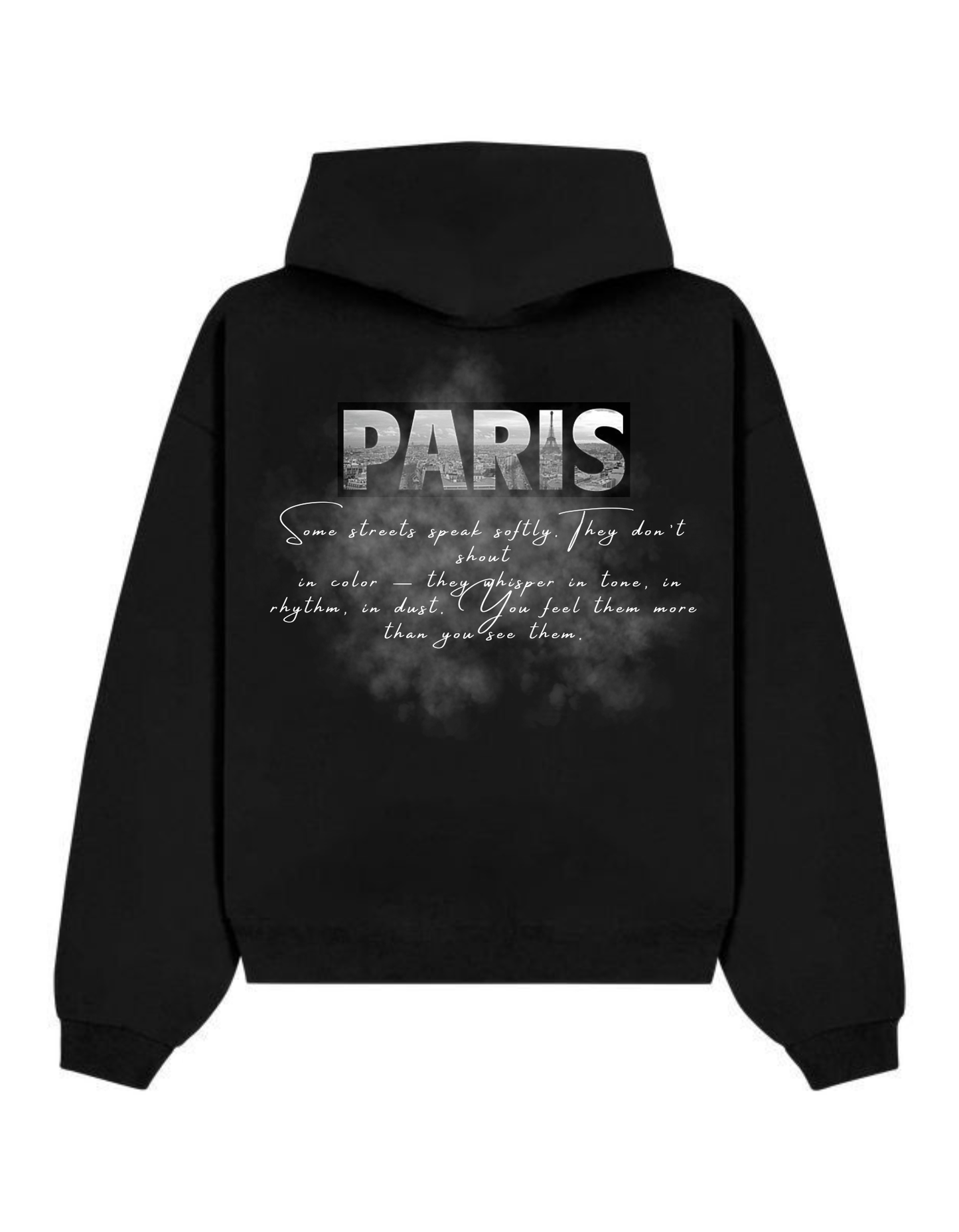Black Graphics Hoodie