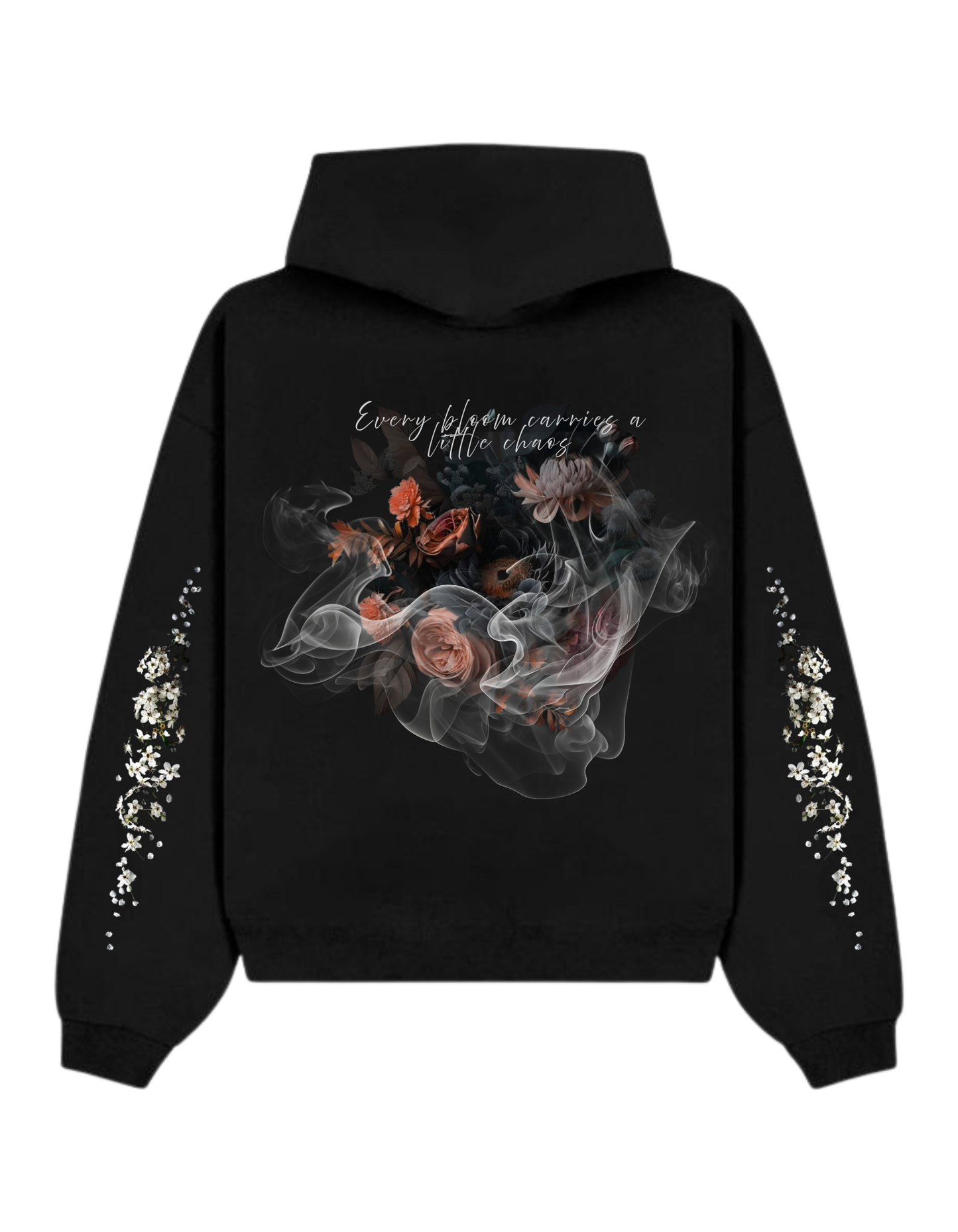 Black Graphics Hoodie