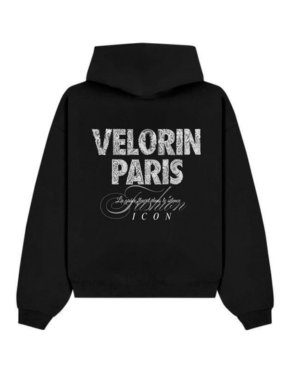 Black Graphics Hoodie