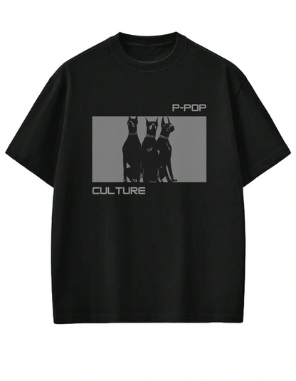 Oversized Black T-Shirt