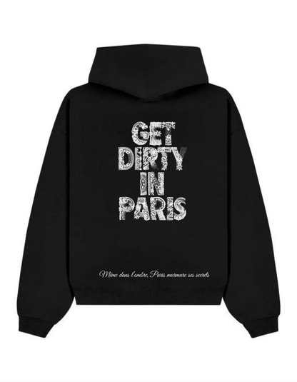 Black Graphics Hoodie