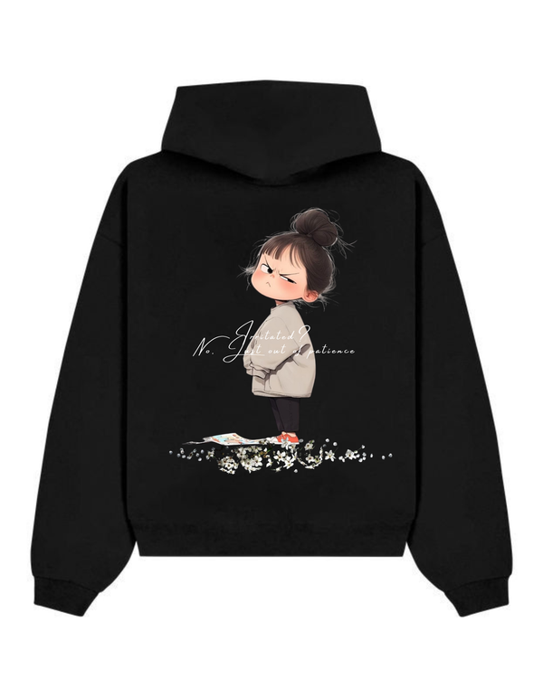 Black Graphics Hoodie