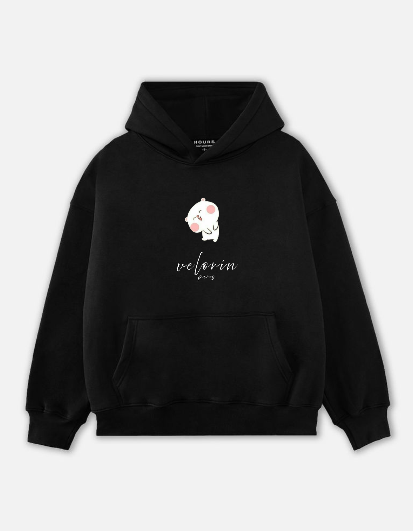 Black Graphics Hoodie