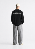 Obscura Legacy Waffle Long Sleeve Oversized T-Shirt