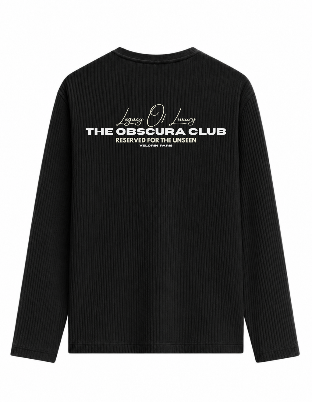 Obscura Legacy Waffle Long Sleeve Oversized T-Shirt
