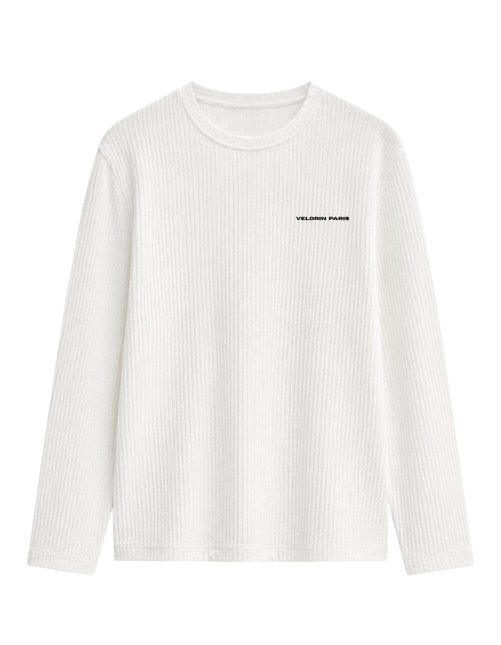 Presence Waffle Long Sleeve Oversized T-Shirt