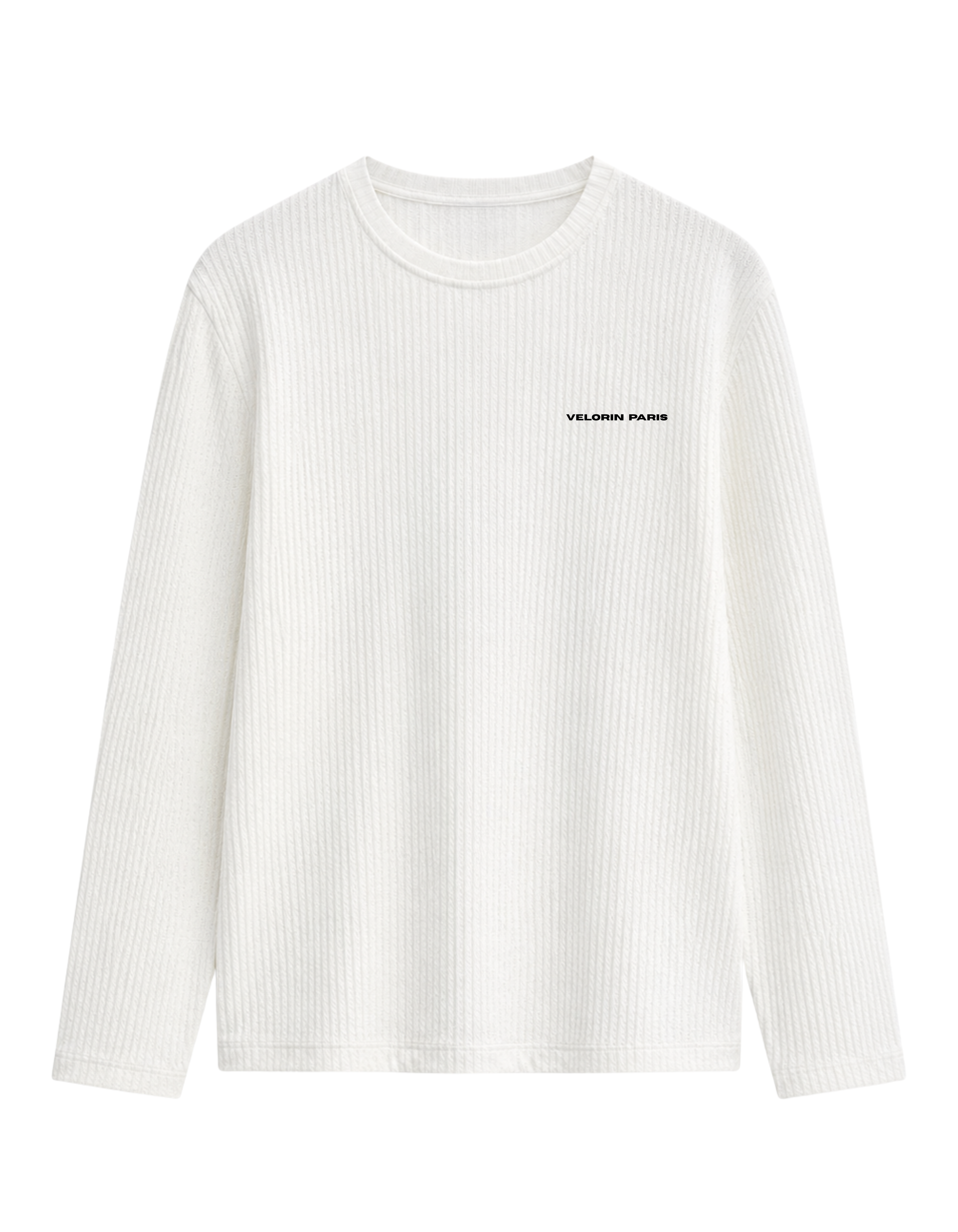 Presence Waffle Long Sleeve Oversized T-Shirt