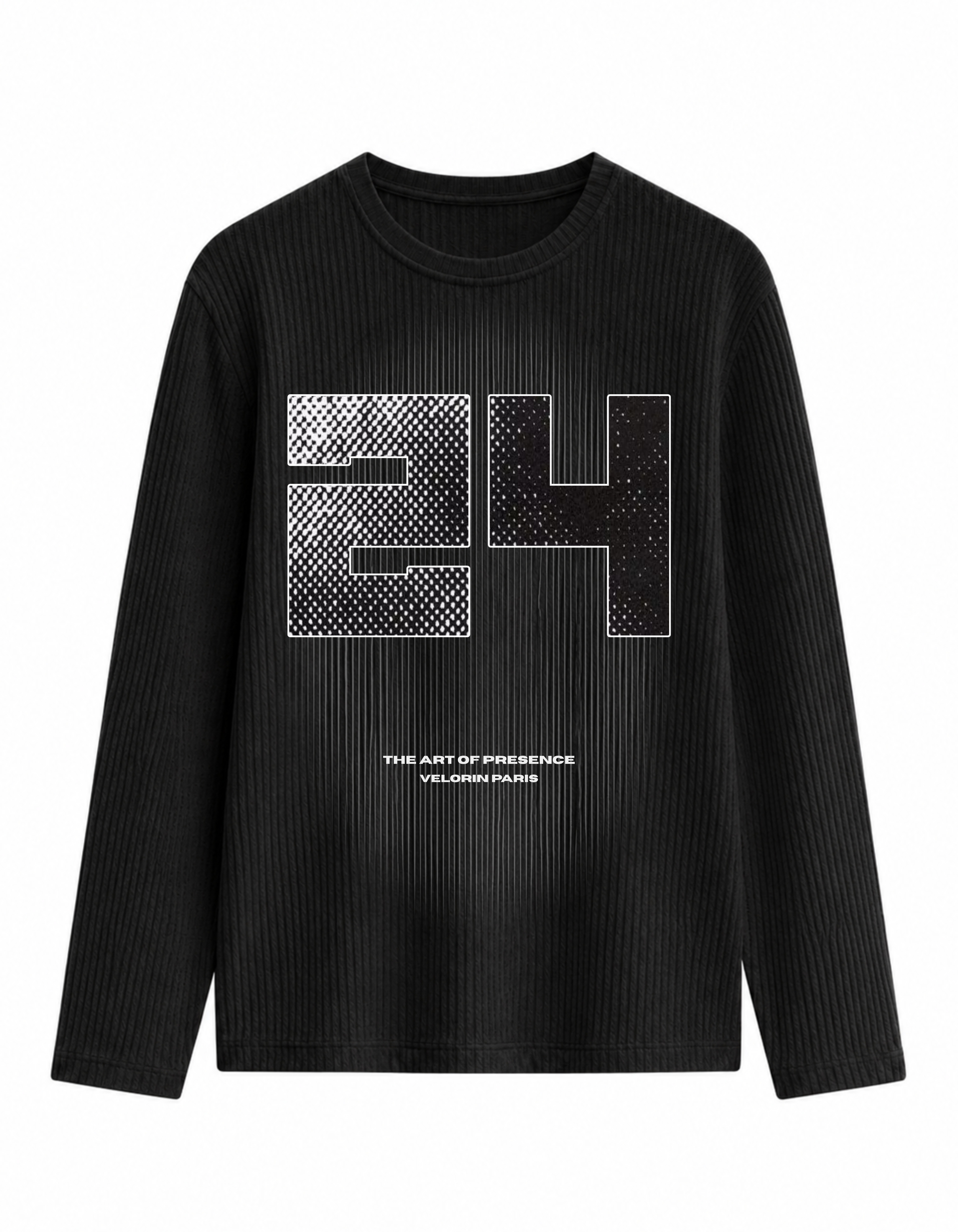 Series 24 Waffle Long Sleeve Oversized T-Shirt
