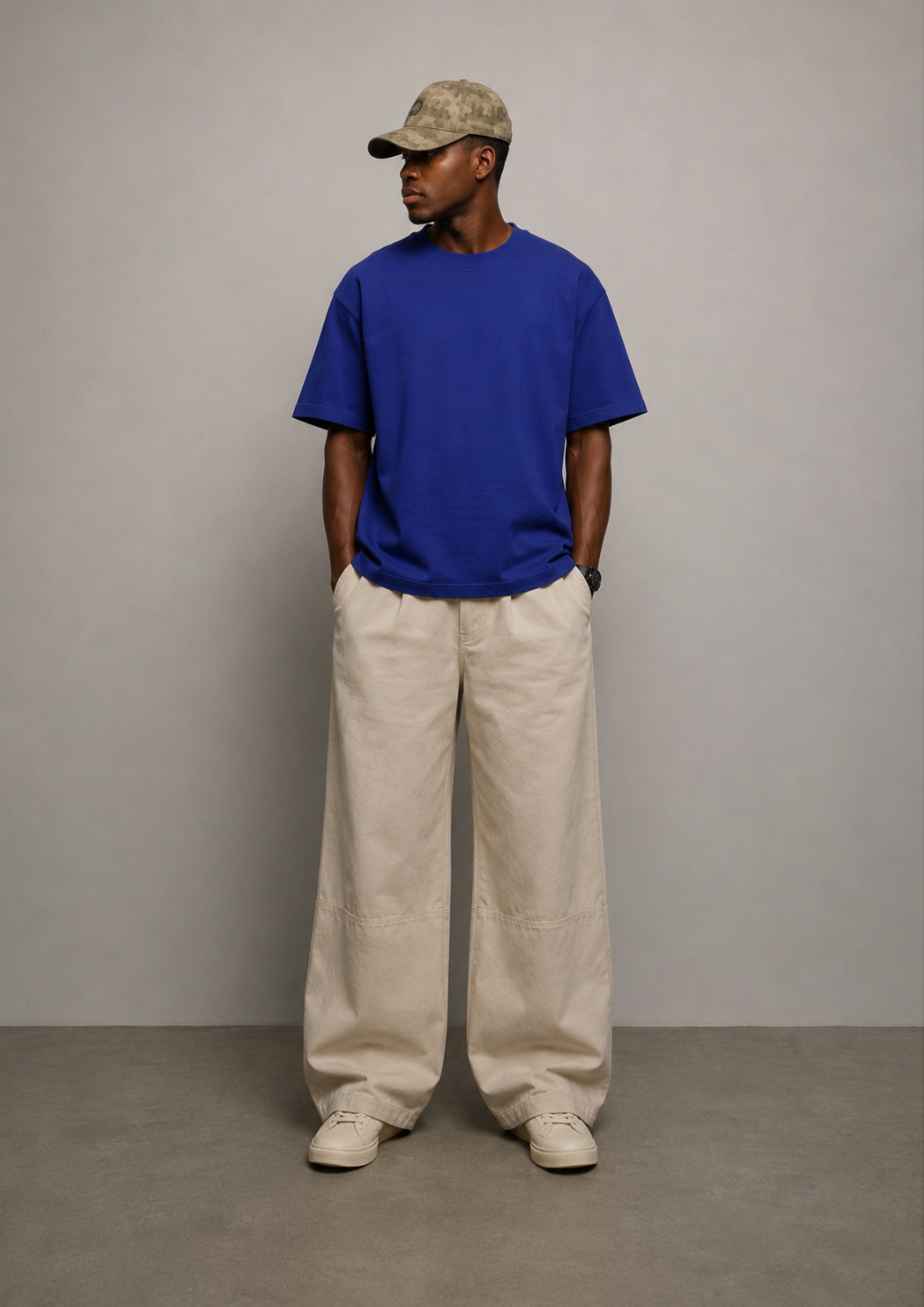 MIDNIGHT THOUGHTS - VELORIN PARIS OVERSIZED T-SHIRT