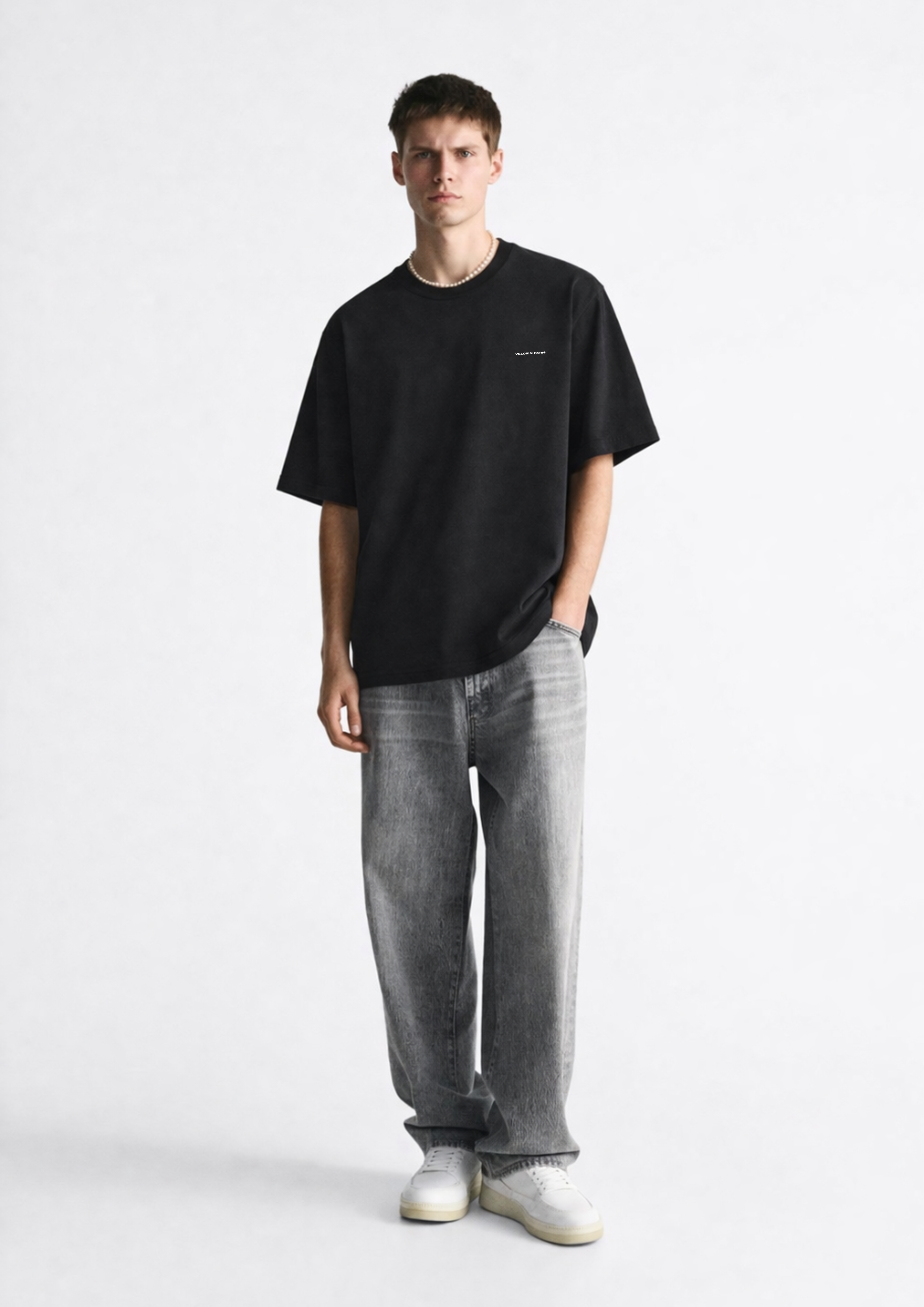 STILL B-ALL-IN  VELORIN PARIS OVERSIZED T-SHIRT