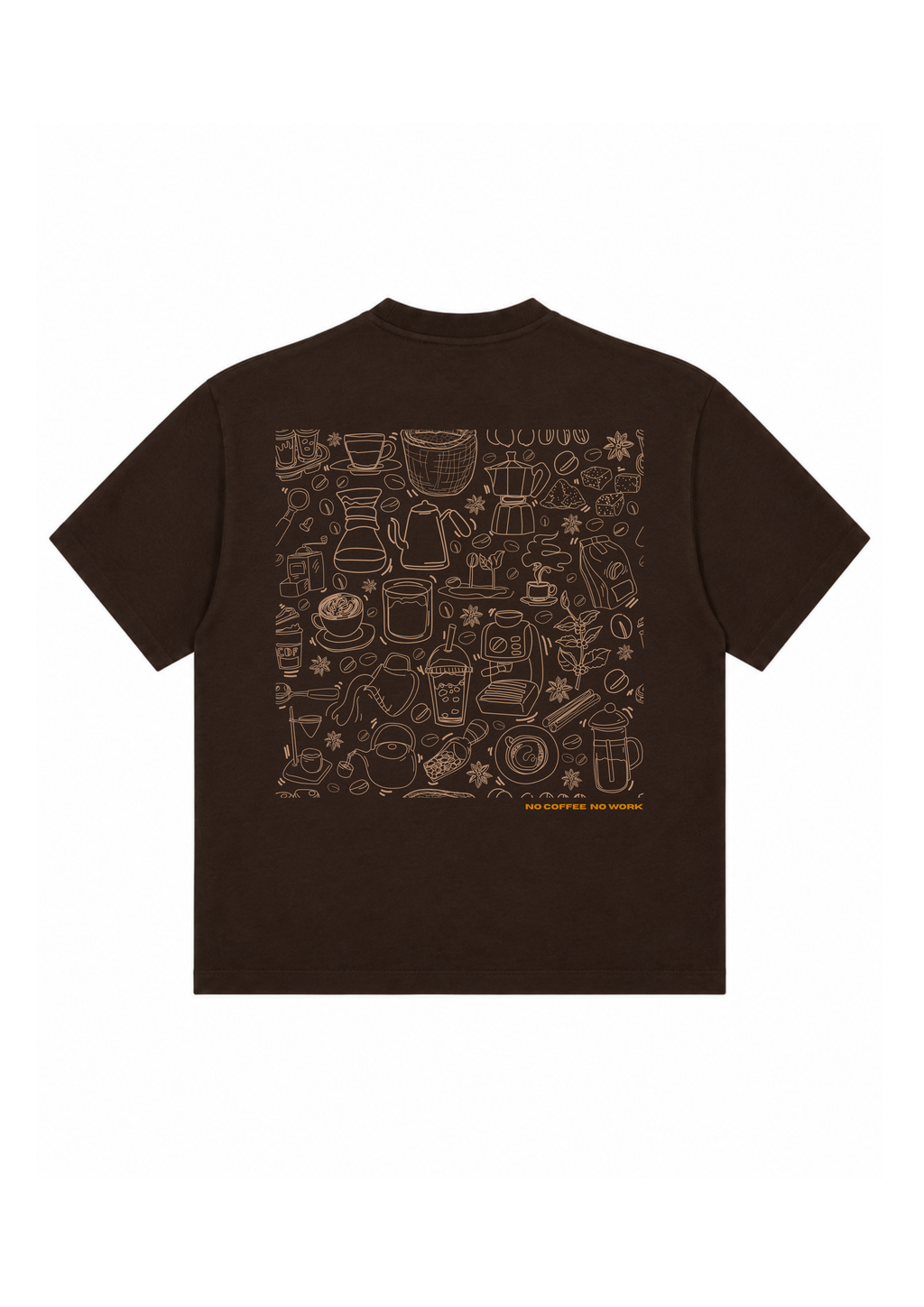 COFFEE CULTURE - VELORIN PARIS OVERSIZED T-SHIRT