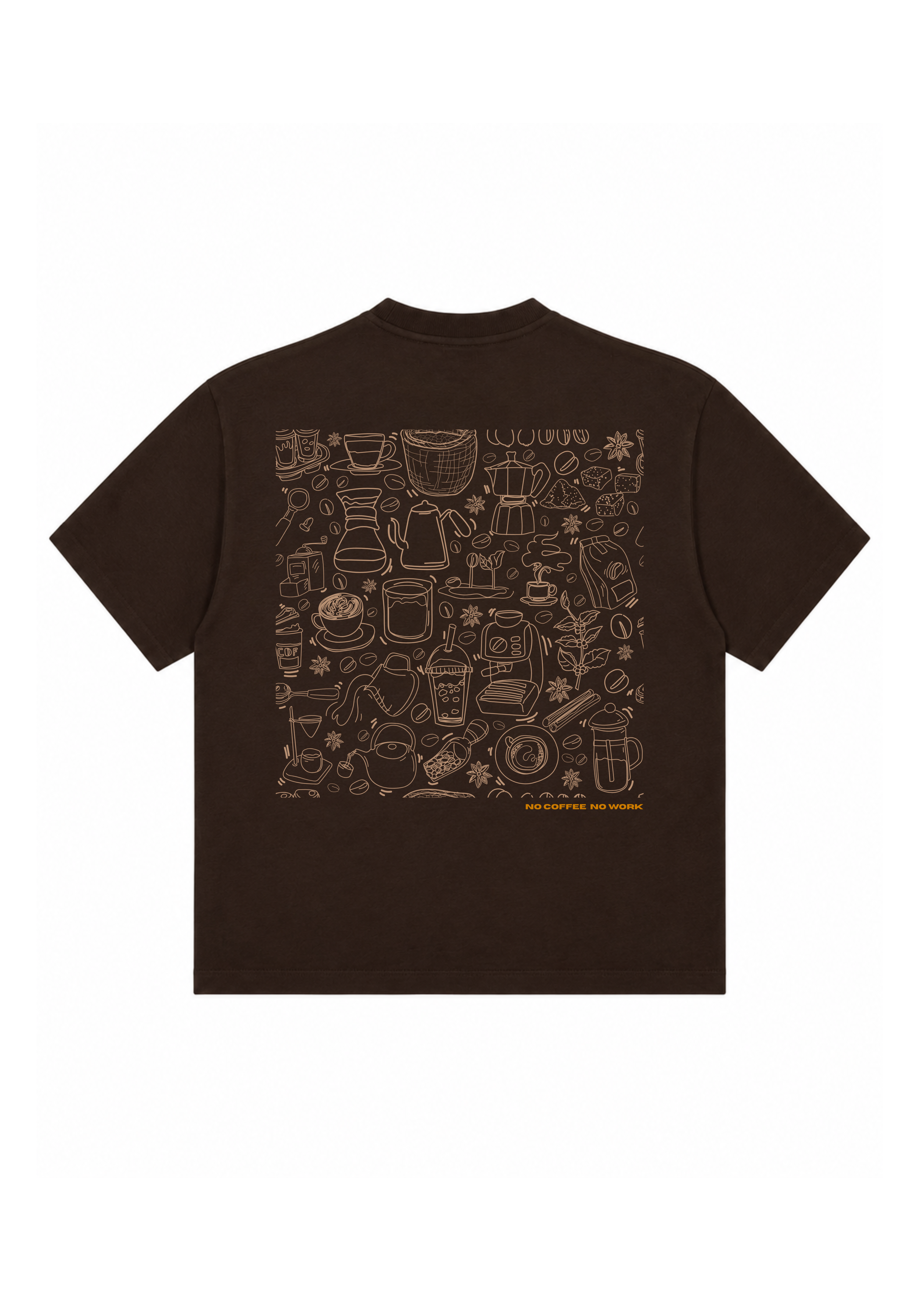 COFFEE CULTURE - VELORIN PARIS OVERSIZED T-SHIRT