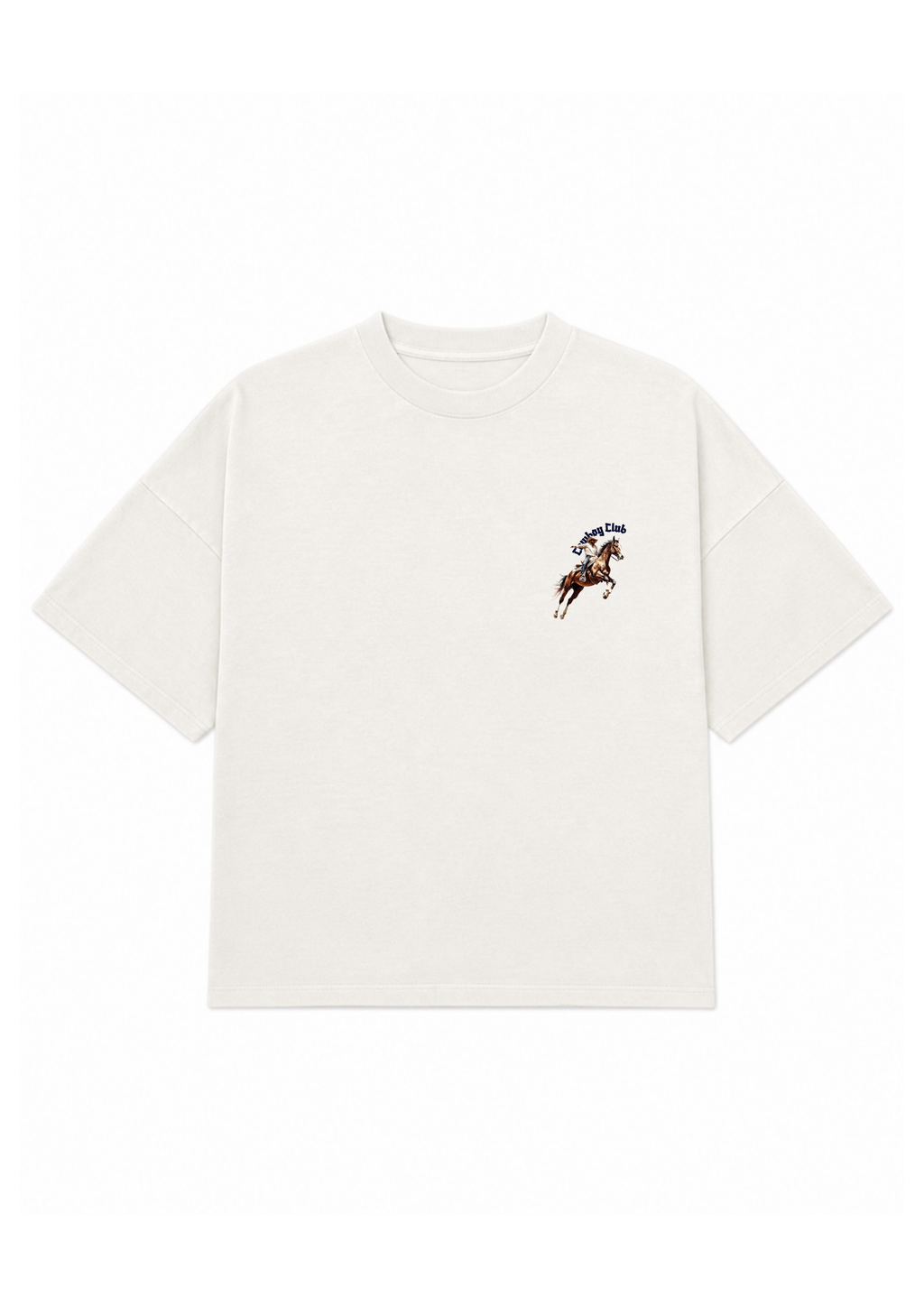 KING'S RIDER- VELORIN PARIS BLACK OVERSIZED T-SHIRT