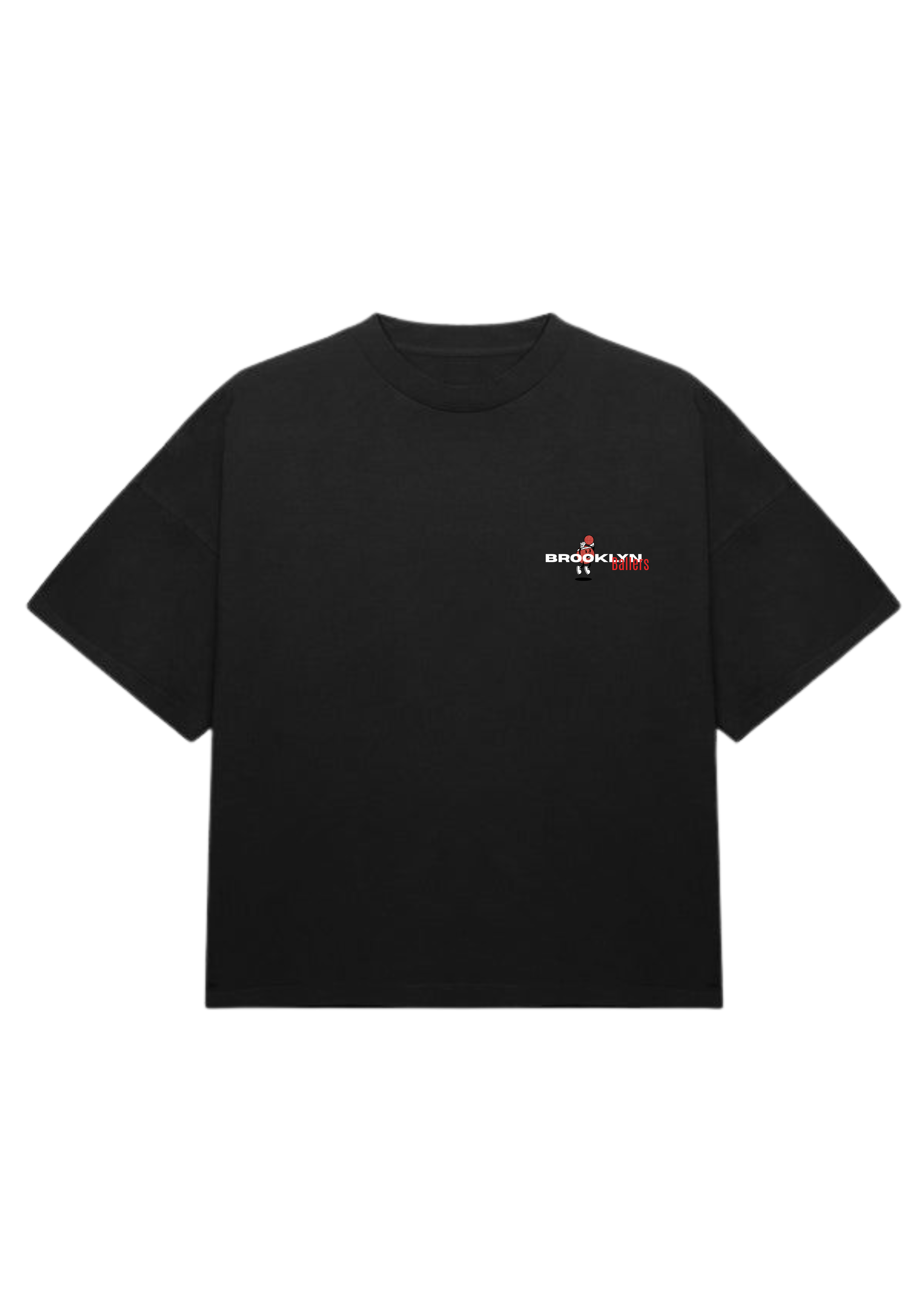 PLAY HARD - VELORIN PARIS BLACK OVERSIZED T-SHIRT